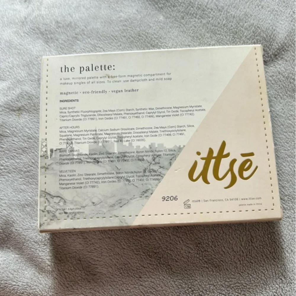 ITTSĒ Build Your Own Palette Eyeshadow Quad- The Van Ness Magnetic- NIB - Picture 7 of 7